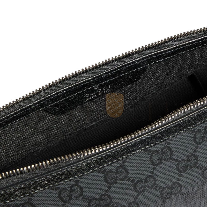 GUCCI SMALL GG TOILETRY CASE WITH WEB 875159 (21.5*16*13.5cm)